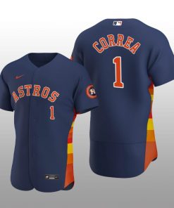 Houston Astros Carlos Correa Navy Alternate 2020 Authentic Player Jersey