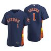 Houston Astros Carlos Correa Navy Authentic 2020 Alternate Jersey