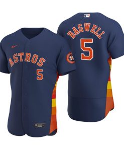 Houston Astros Jeff Bagwell Navy Authentic 2020 Alternate Jersey