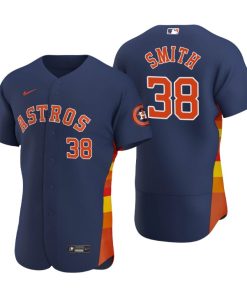 Houston Astros Joe Smith Navy Authentic 2020 Alternate Jersey