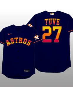 Houston Astros Jose Altuve 2021 MLB Players Weekend Nickname Navy Jersey