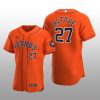 Houston Astros Jose Altuve Orange Alternate 2020 Authentic Player Jersey