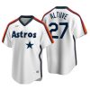 Houston Astros Jose Altuve White Cooperstown Collection Home Jersey