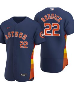 Houston Astros Josh Reddick Navy Authentic 2020 Alternate Jersey