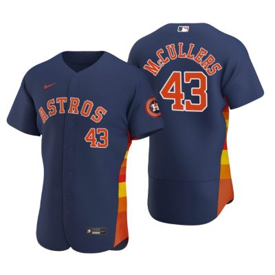 Houston Astros Lance McCullers Navy Authentic 2020 Alternate Jersey