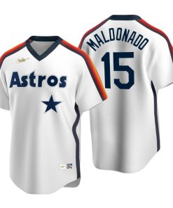 Houston Astros Martin Maldonado White Cooperstown Collection Home Jersey