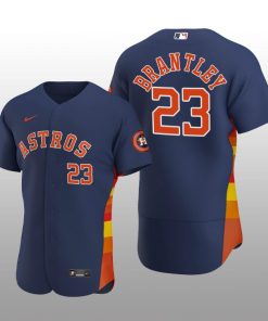 Houston Astros Michael Brantley Navy Alternate 2020 Authentic Player Jersey