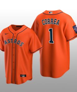 Houston Astros Orange Alternate Jersey Replica Carlos Correa 2021 All-Star Game