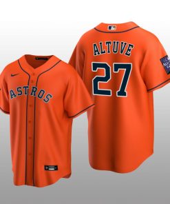 Houston Astros Orange Alternate Jersey Replica Jose Altuve 2021 All-Star Game
