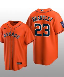 Houston Astros Orange Alternate Jersey Replica Michael Brantley 2021 All-Star Game