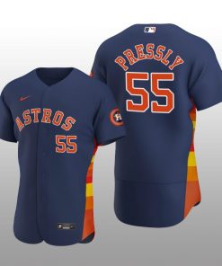 Houston Astros Ryan Pressly Navy Alternate 2020 Authentic Player Jersey