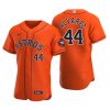 Houston Astros Yordan Alvarez Orange Authentic 2020 Alternate Jersey