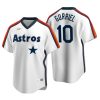 Houston Astros Yuli Gurriel White Cooperstown Collection Home Jersey