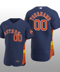 Houston Astros yourname Navy Alternate 2020 Authentic Player Jersey