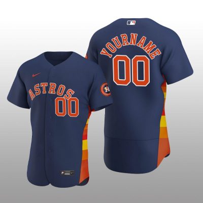 Houston Astros yourname Navy Alternate 2020 Authentic Player Jersey