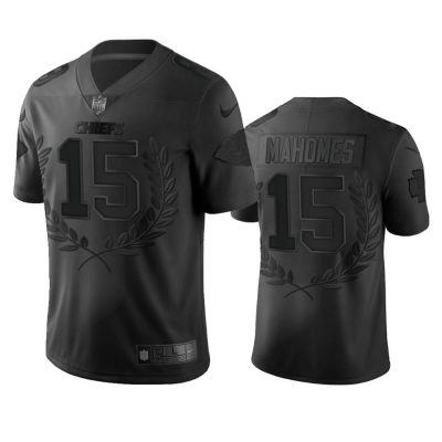 Kansas City Chiefs #15 Patrick Mahomes Nike Black NFL MVP Limited Edition Jersey
