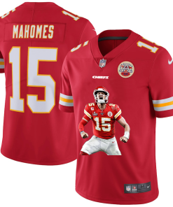 Kansas City Chiefs #15 Patrick Mahomes Nike Player Signature Moves Vapor Limited NFL Jersey Red