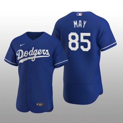 Los Angeles Dodgers Dustin May Authentic 2020 Alternate Royal Jersey