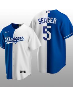 Los Angeles Dodgers Replica Jersey Corey Seager Royal-White Split