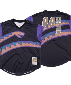 Men Arizona Diamondbacks Black 1999 Turn Ahead The Clock Custom Jersey