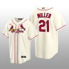 Men's Andrew Miller St. Louis Cardinals Cream Alternate 2020 Replica Jersey