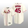 Men's Bob Gibson St. Louis Cardinals Cream Alternate 2020 Replica Jersey