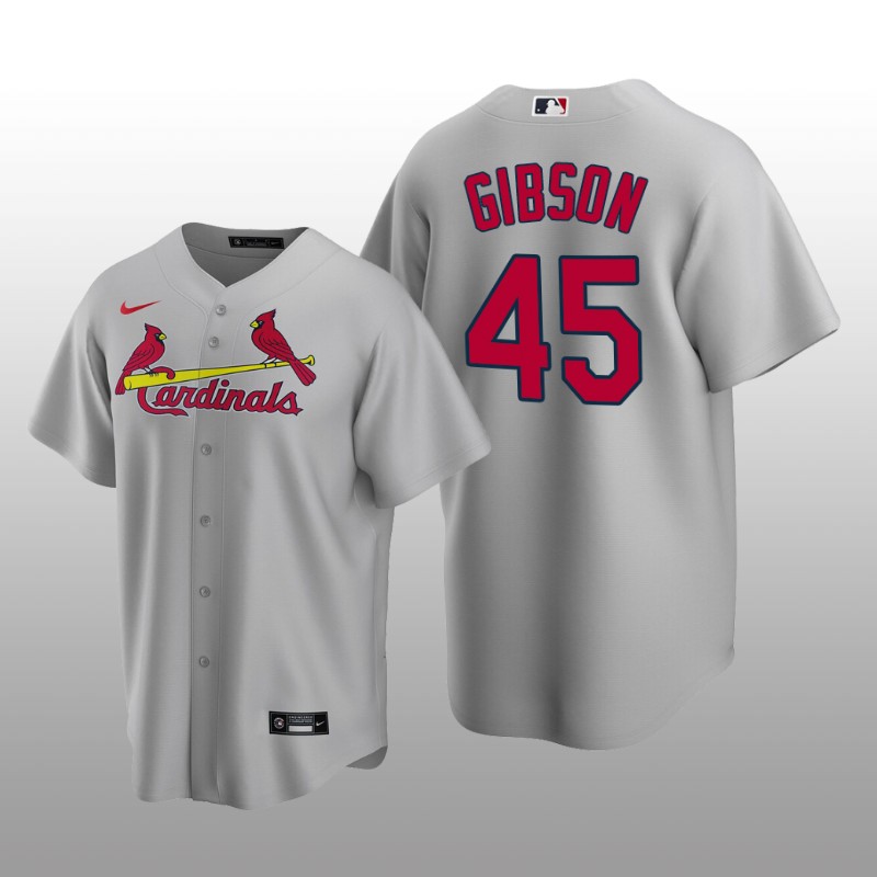 Mens20Bob20Gibson20St.20Louis20Cardinals20Grey20Road20202020Replica20Jersey.jpg