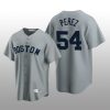 Men's Boston Red Sox Martin Perez Gray Cooperstown Collection Road Jersey