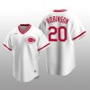 Men's Cincinnati Reds Frank Robinson White Cooperstown Collection Home Jersey