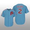 Men's Jean Segura Philadelphia Phillies Light Blue Cool Base Cooperstown Player Jersey