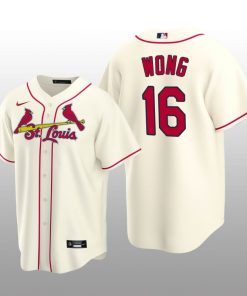 Men's Kolten Wong St. Louis Cardinals Cream Alternate 2020 Replica Jersey