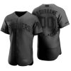 Men's Milwaukee Brewers Custom Black Award Collection Jersey