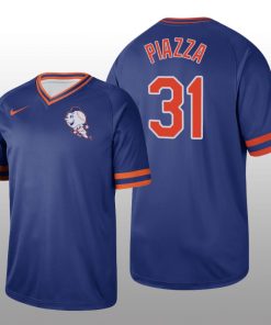 Men's New York Mets Mike Piazza Royal Cooperstown Collection Legend Jersey