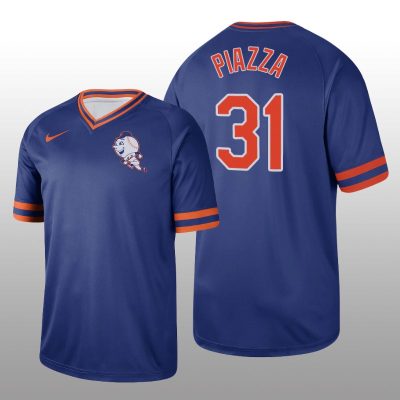 Men's New York Mets Mike Piazza Royal Cooperstown Collection Legend Jersey