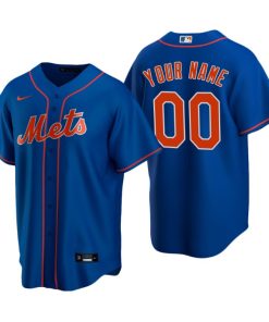 Men's New York Mets Royal Replica 2020 Alternate Custom Jersey