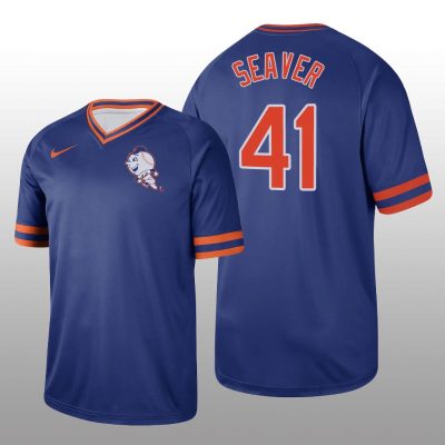 Men's New York Mets Tom Seaver Royal Cooperstown Collection Legend Jersey