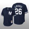 Men's New York Yankees DJ LeMahieu Navy Cooperstown Collection Mesh Batting Practice Jersey