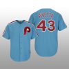 Men's Nick Pivetta Philadelphia Phillies Light Blue Cool Base Cooperstown Player Jersey