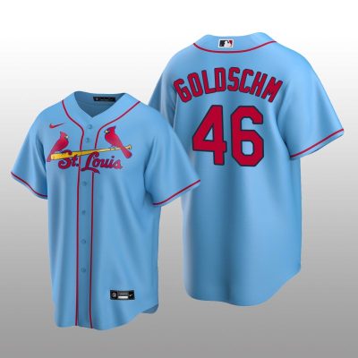 Men's Paul Goldschmidt St. Louis Cardinals Light Blue Alternate 2020 Replica Jersey