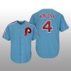 Men's Scott Kingery Philadelphia Phillies Light Blue Cool Base Cooperstown Player Jersey