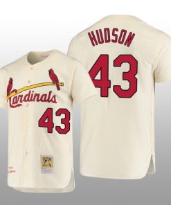 Men's St. Louis Cardinals Dakota Hudson Cream Cooperstown Collection Authentic Jersey