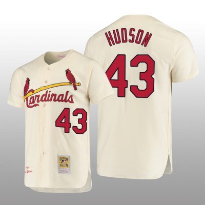 Men's St. Louis Cardinals Dakota Hudson Cream Cooperstown Collection Authentic Jersey