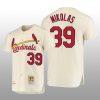 Men's St. Louis Cardinals Miles Mikolas Cream Cooperstown Collection Authentic Jersey