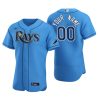 Men's Tampa Bay Rays Custom Light Blue Authentic 2020 Alternate Player Jersey