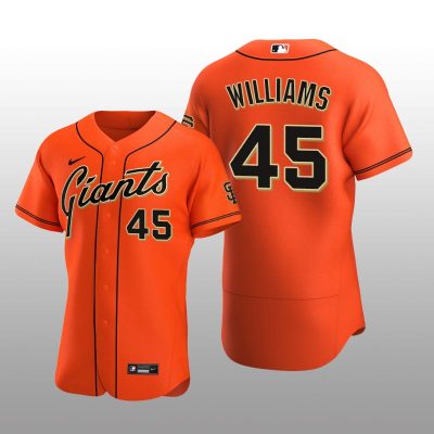 Men's Taylor Williams Seattle Mariners Orange Alternate 2020 Alternate Jersey