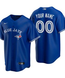 Men's Toronto Blue Jays Royal Replica 2020 Alternate Custom Jersey
