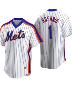 New York Mets Amed Rosario White Cooperstown Collection Home Jersey