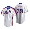 New York Mets Edwin Diaz White Cooperstown Collection Home Jersey