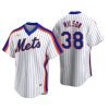 New York Mets Justin Wilson White Cooperstown Collection Home Jersey