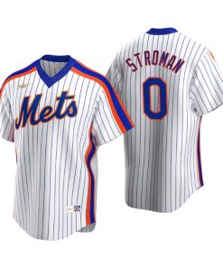 New York Mets Marcus Stroman White Cooperstown Collection Home Jersey